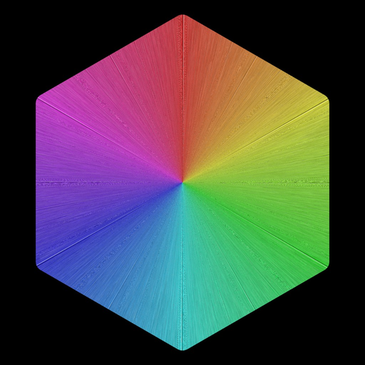 The Hex Theory spectrum hexagon